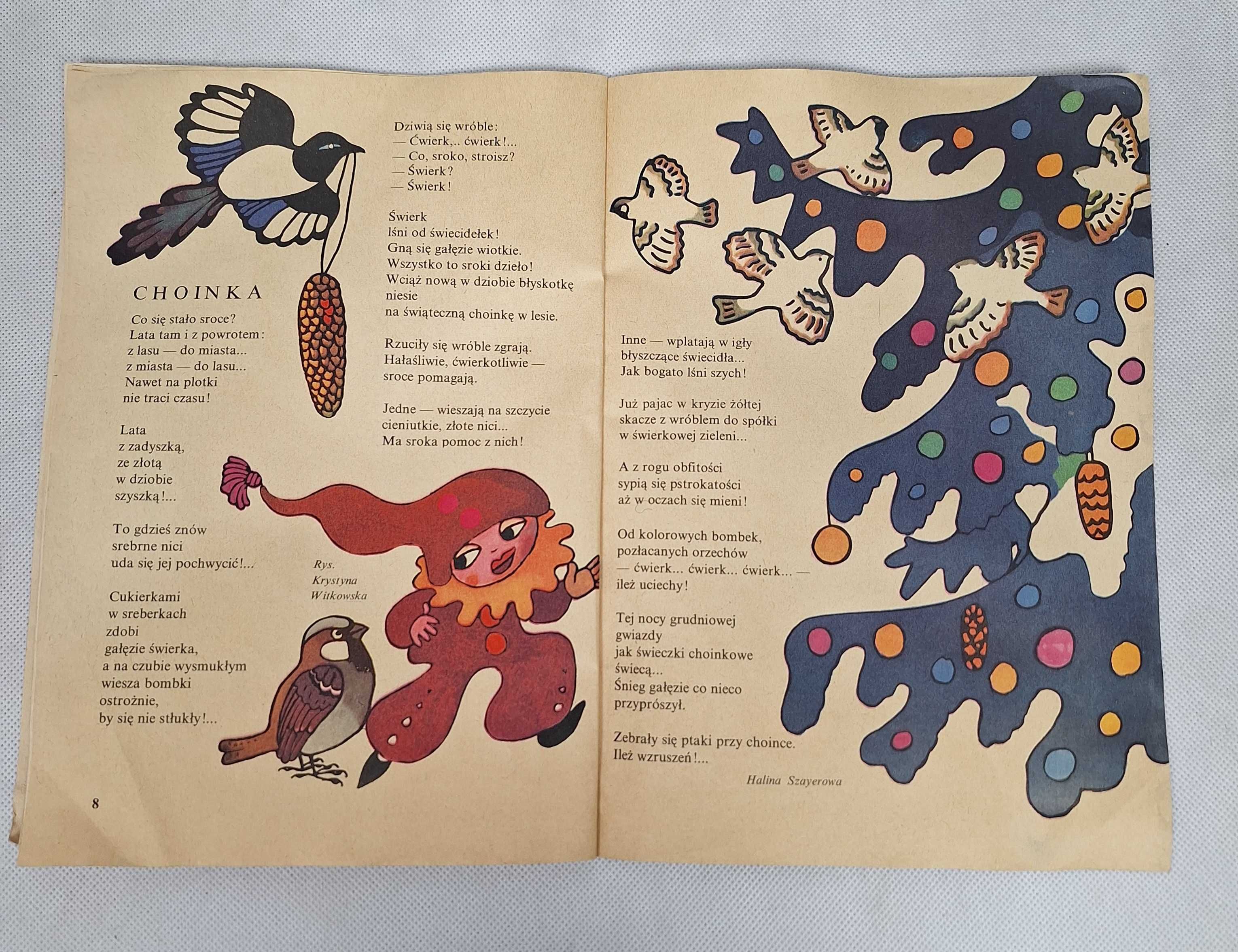 Świerszczyk Tygodnik dla młodszych dzieci Nr 1 (1360) 02 I 1972