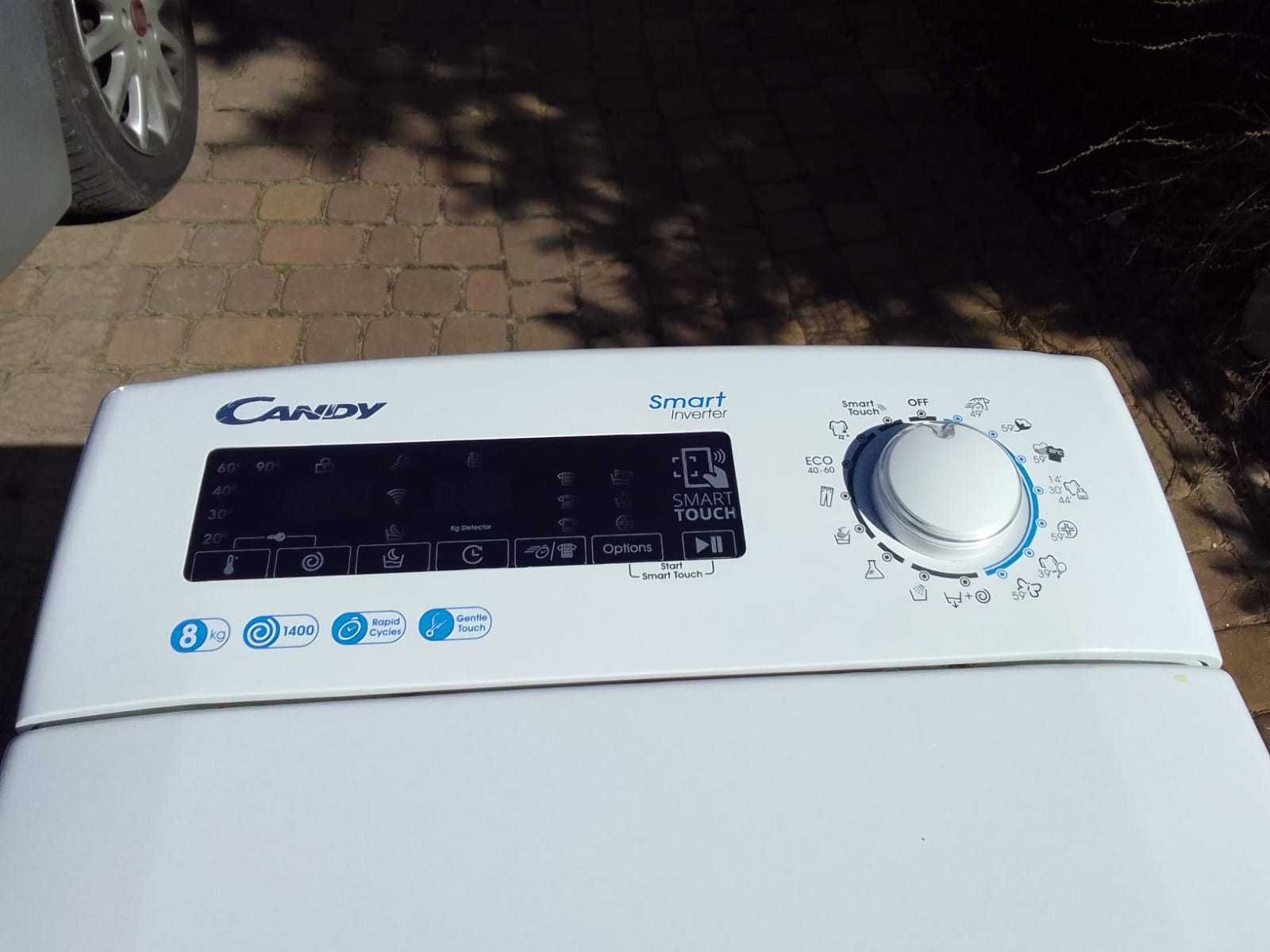 Pralka ładowana od góry INWERTER CANDY CSTG 48TME/1 8KG Zadbana WAWA