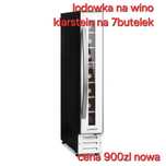 Lodowka na wino na 7 butelek nowa