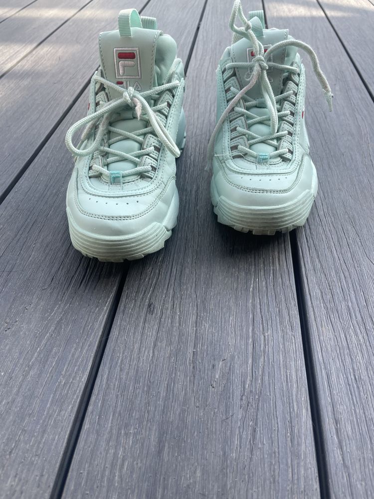Buty FILA damskie miętowe r. 39