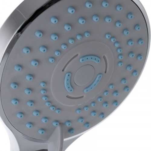 Змішувач для ванни латунний з душем довгий вилив 35 см