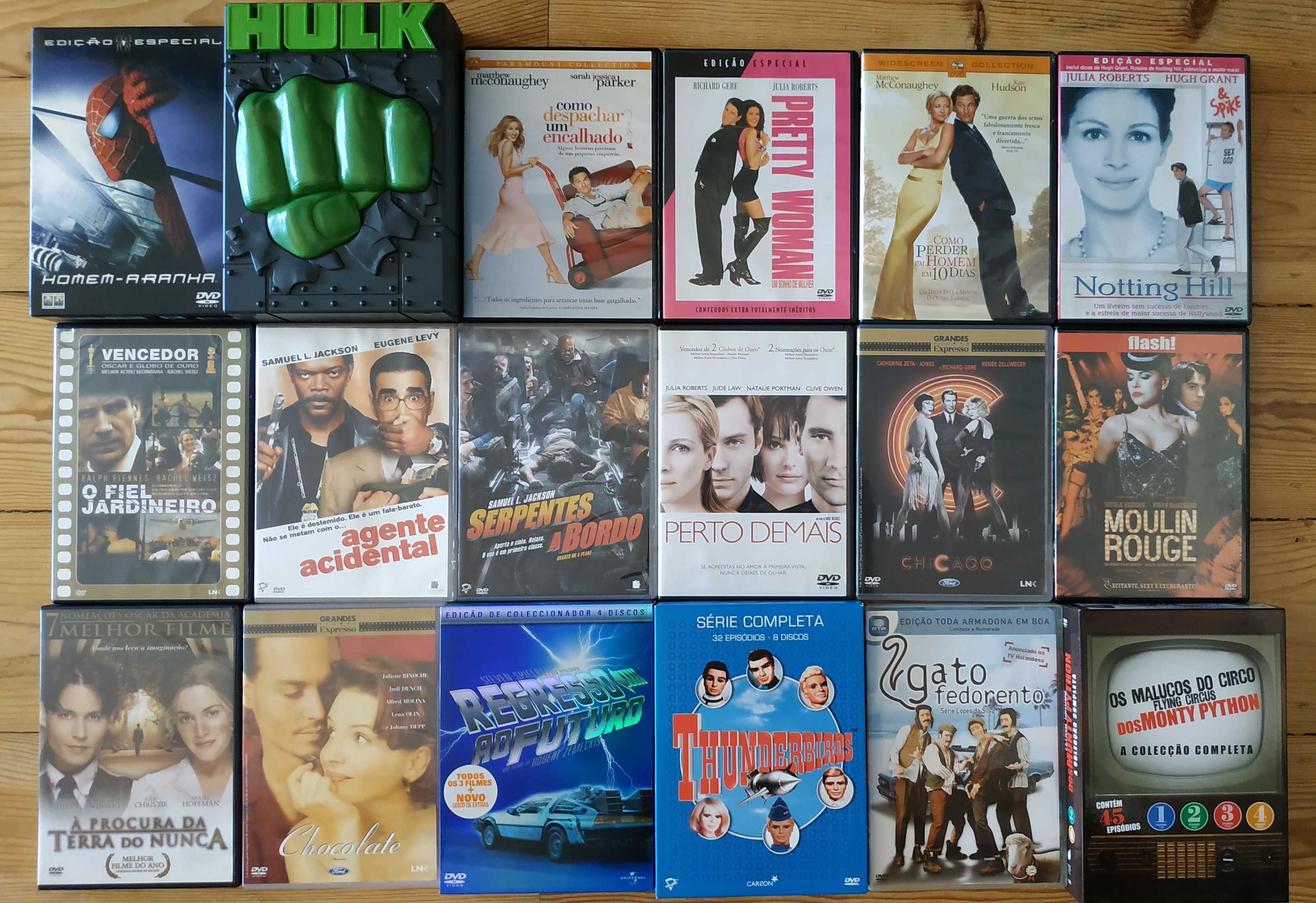 Filmes originais em DVD e VHS