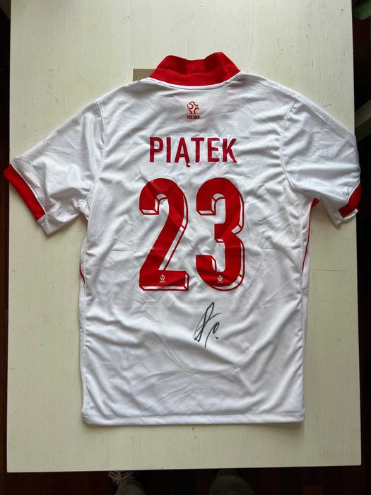 Krzysztof Piątek AC Milan koszulka z autografem + certyfikat autenty.