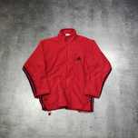 MĘSKI Retro Vintage POLAR Bluza Polarowa Rozpinana Adidas Lata 90s