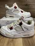 nike air jordan retro 4 metalic red
