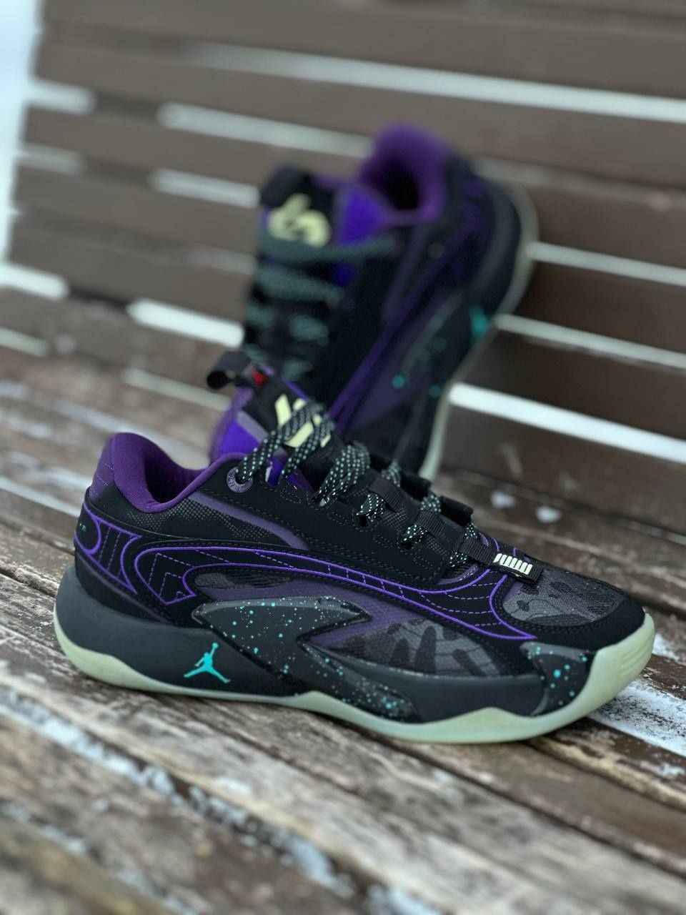 Чоловічі кросівки Air Jordan Luka 2 Black/Purple