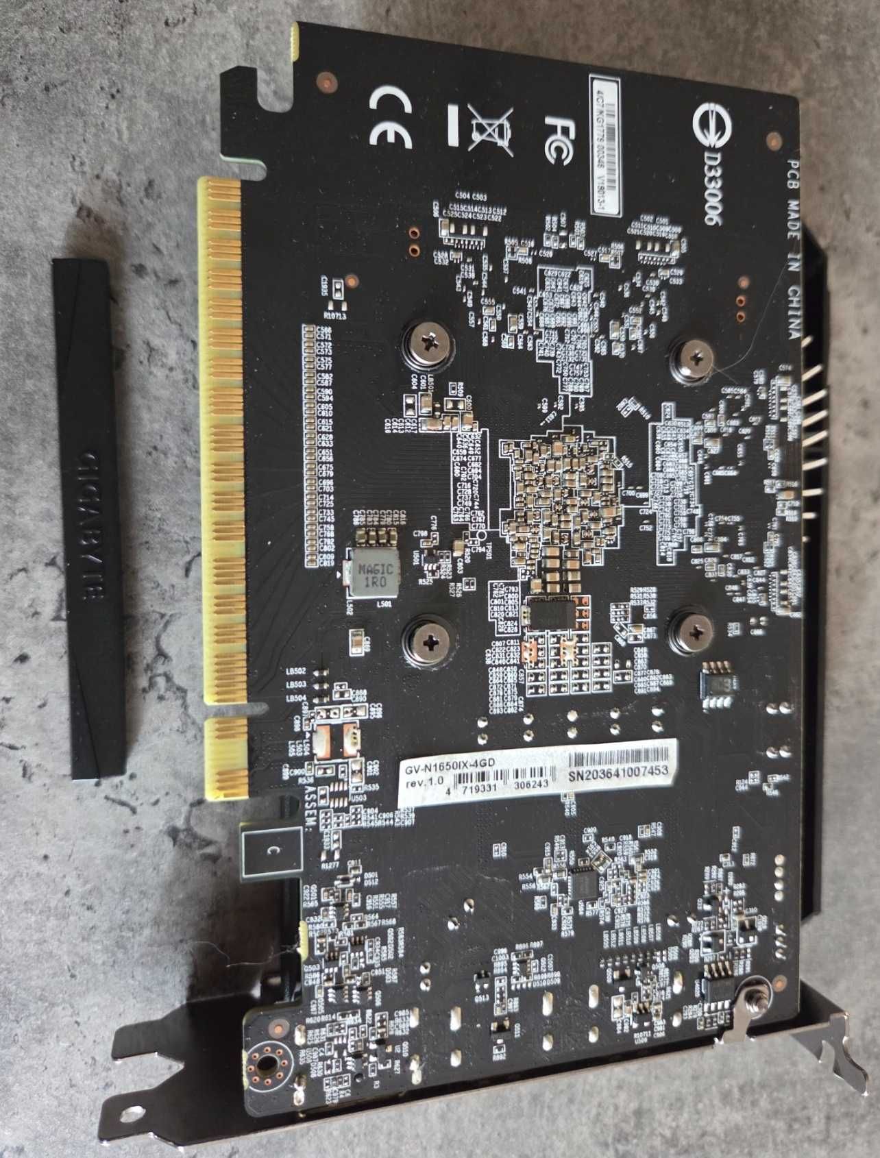 Відеокарта GeForce GTX 1650 MINI ITX 4G