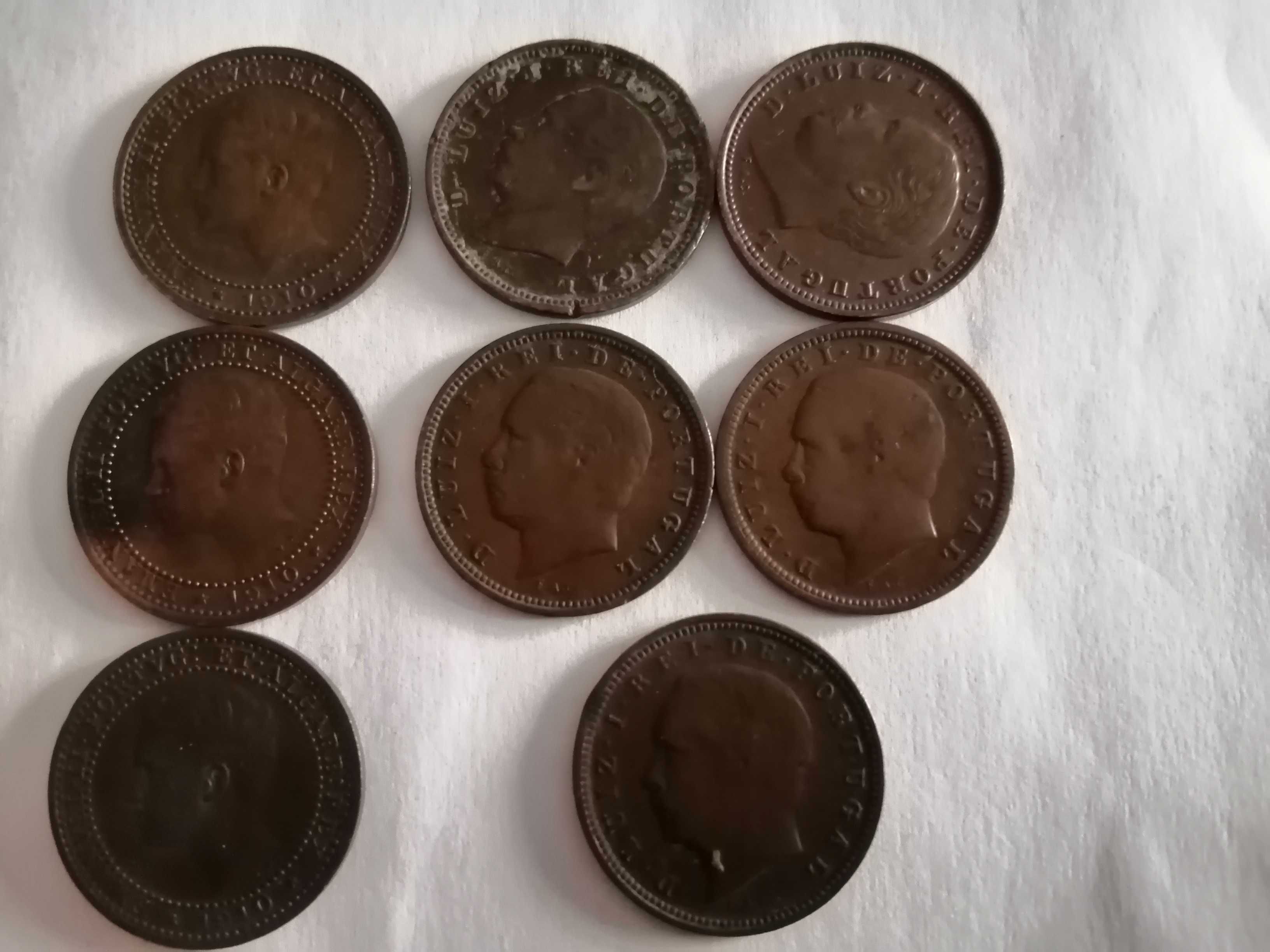 Moedas de 5,,V,, réis. Monarquia