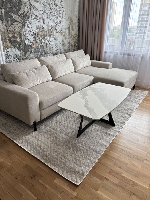 Dywan Astoria Rain Beige Grey 200x280 cm beżowy szary skandynawski