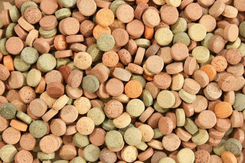 glopex mix-tablet tabletki wieloskładnikowe pokarm dla ryb 1000g 1 kg