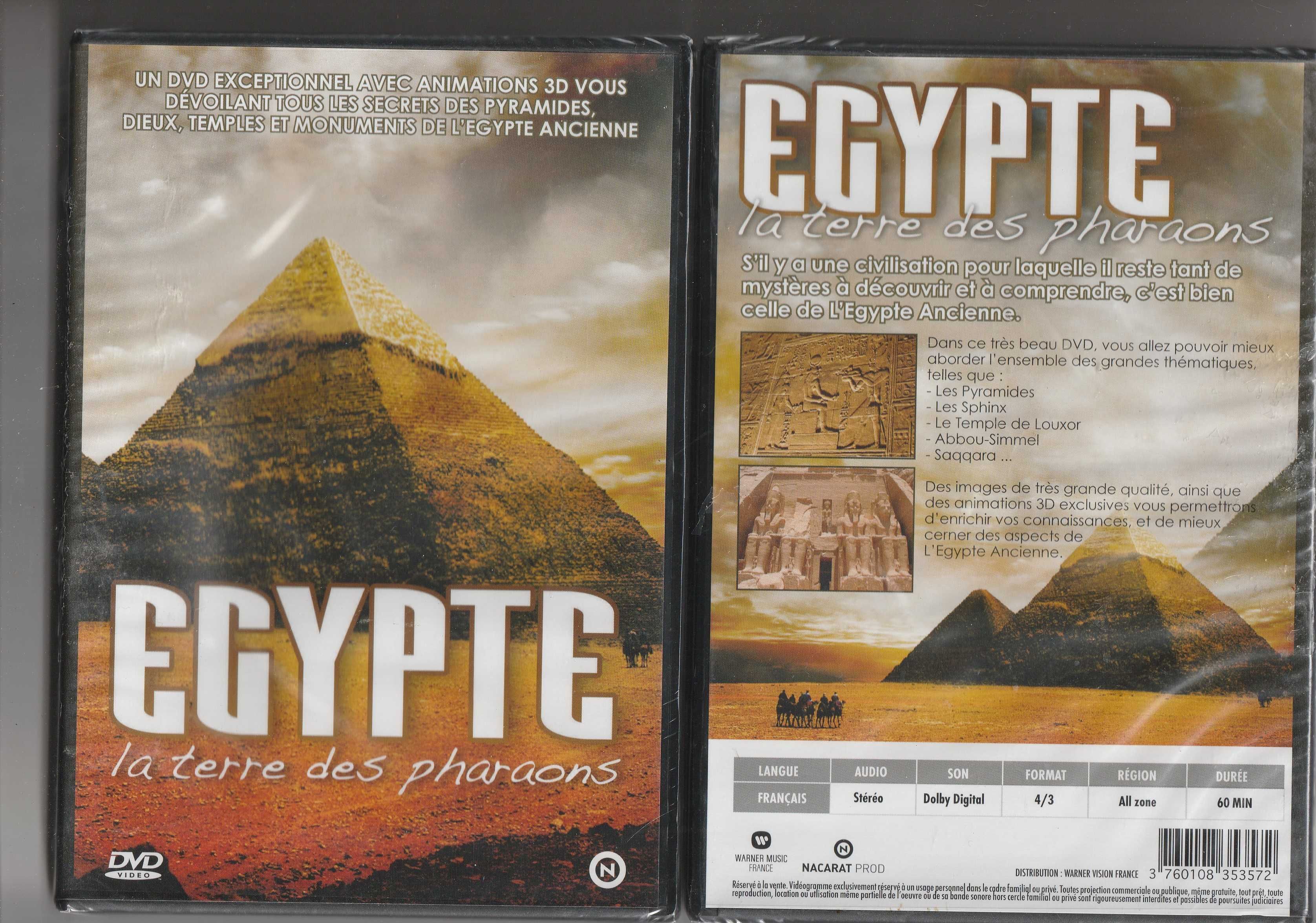 Egipt Egypte Dokument jęz.francuski 3D