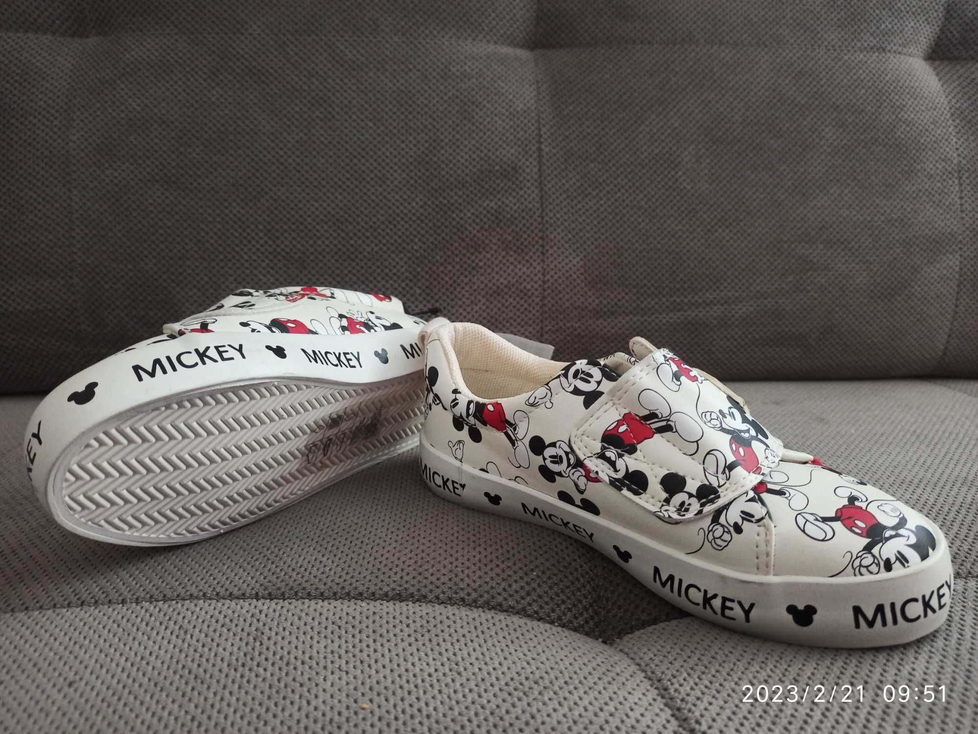 Trampki chłopięce H&M Mickey 28 (18 cm) Nowe