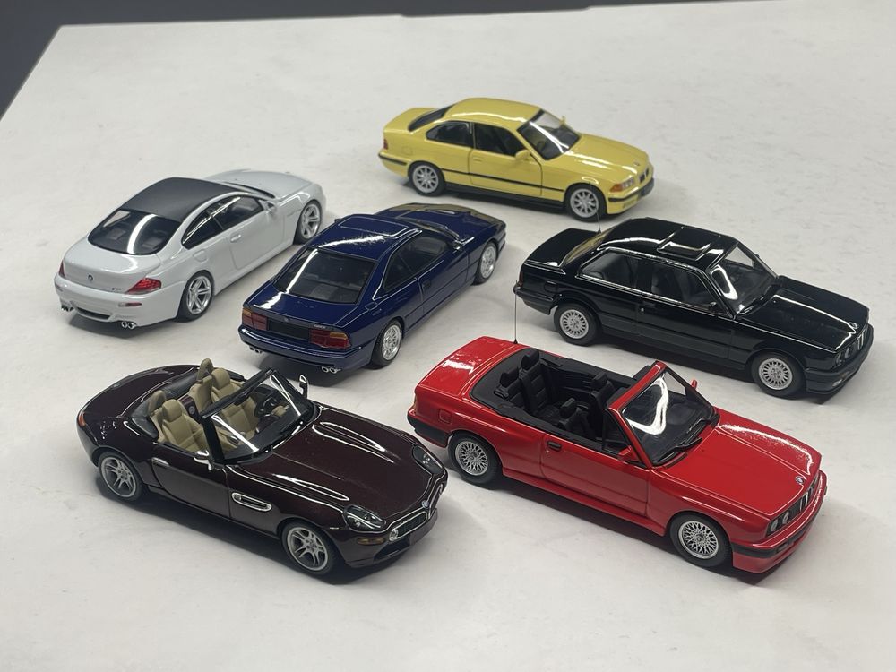 Модели масштабные 1/43 bmw mercedes minichamps autoart schuco herpa