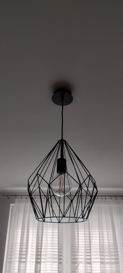 Lampa druciana loft