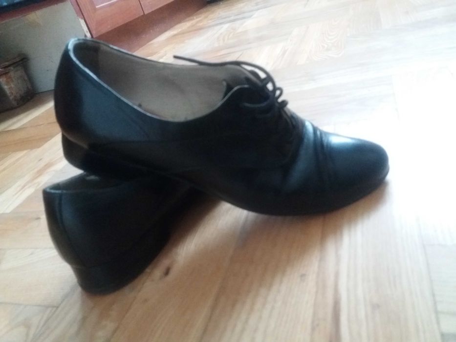 Buty komunijne , skórzane,  rozm.36