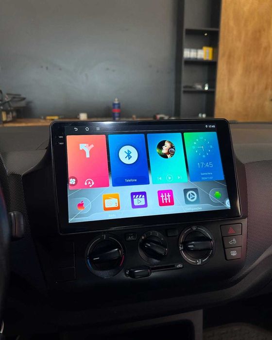 Rádio 1DIN • VW Up • SEAT Mii • SKODA Citigo • Android (2DIN) GPS