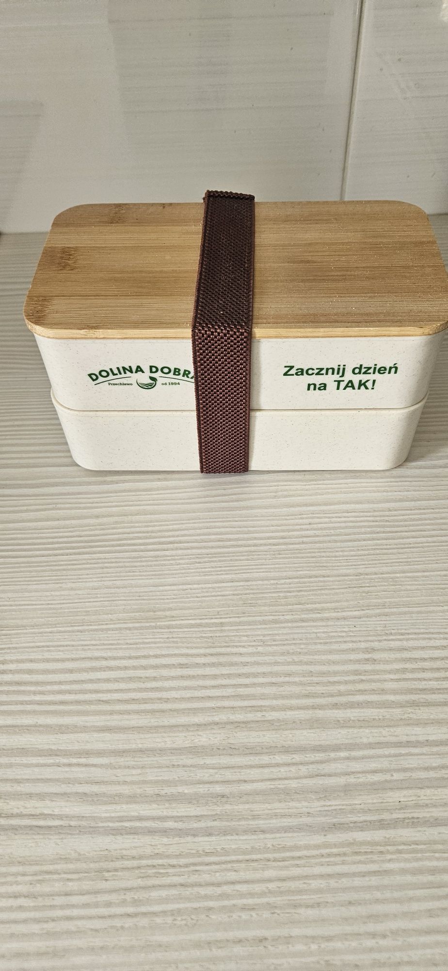 Plastikowym pojemnik na drugie śniadanie Dolina Dobra nowy