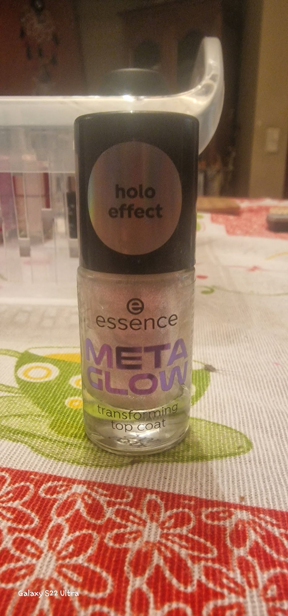 Verniz de Unhas Top Coat Transformador Meta Glow