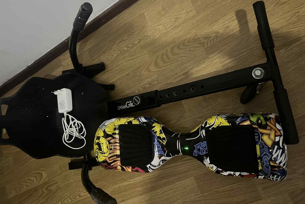 Hoverboard Multicor com Cadeira