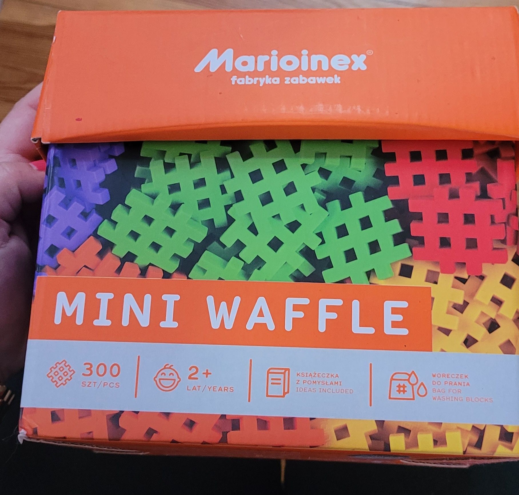 Klocki mini Wafle 300 sztuk