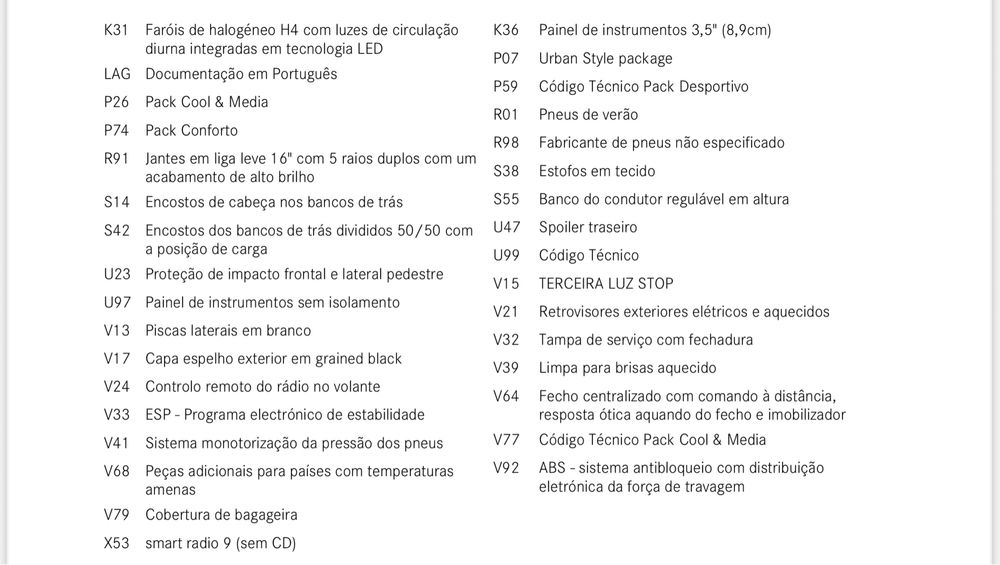 Smart Forfour 898 cm3 Turbo 90 cv Manual 2019 passion
