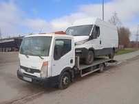 Nissan Cabstar,laweta, bliźniaki,kat.B,długi najazd.Zamiana