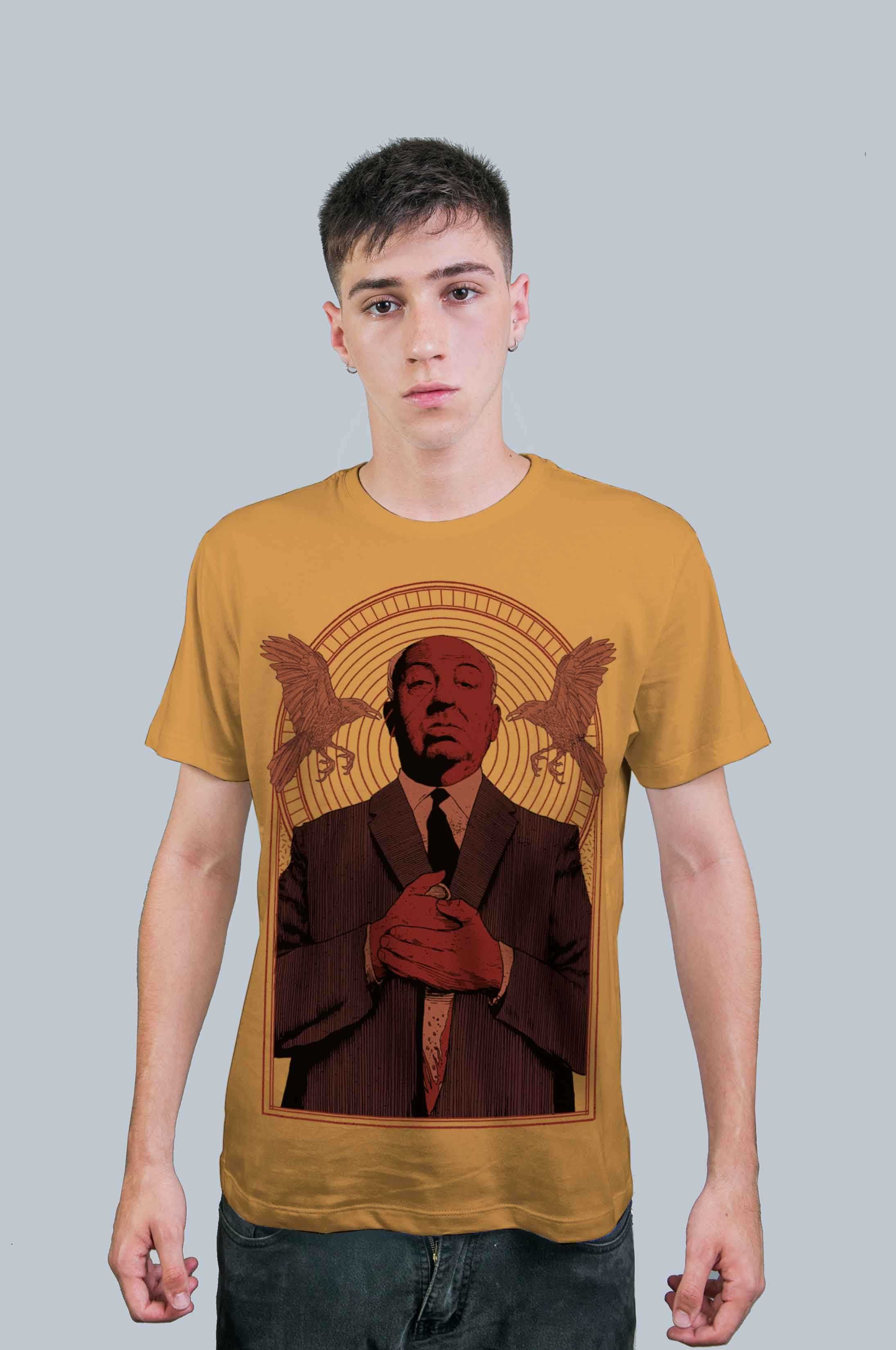 T-Shirt Premium Alfred Hitchcock
