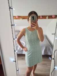 Miętowa sukienka na lato