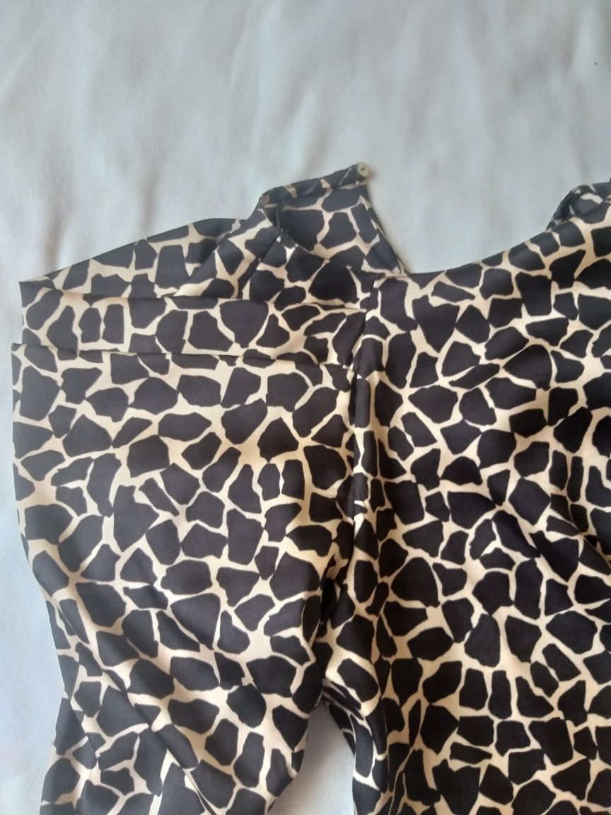 Блузка з леопардовим принтом