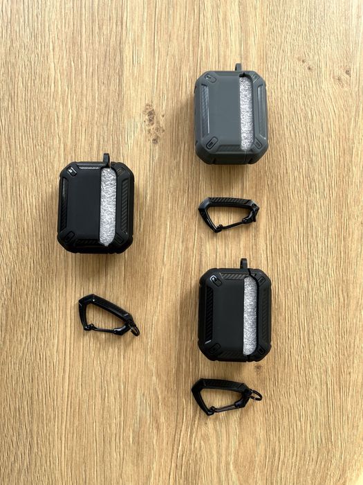 Захисний чохол з карабіном для Apple AirPods 2 - 4, Pro 1 - 3