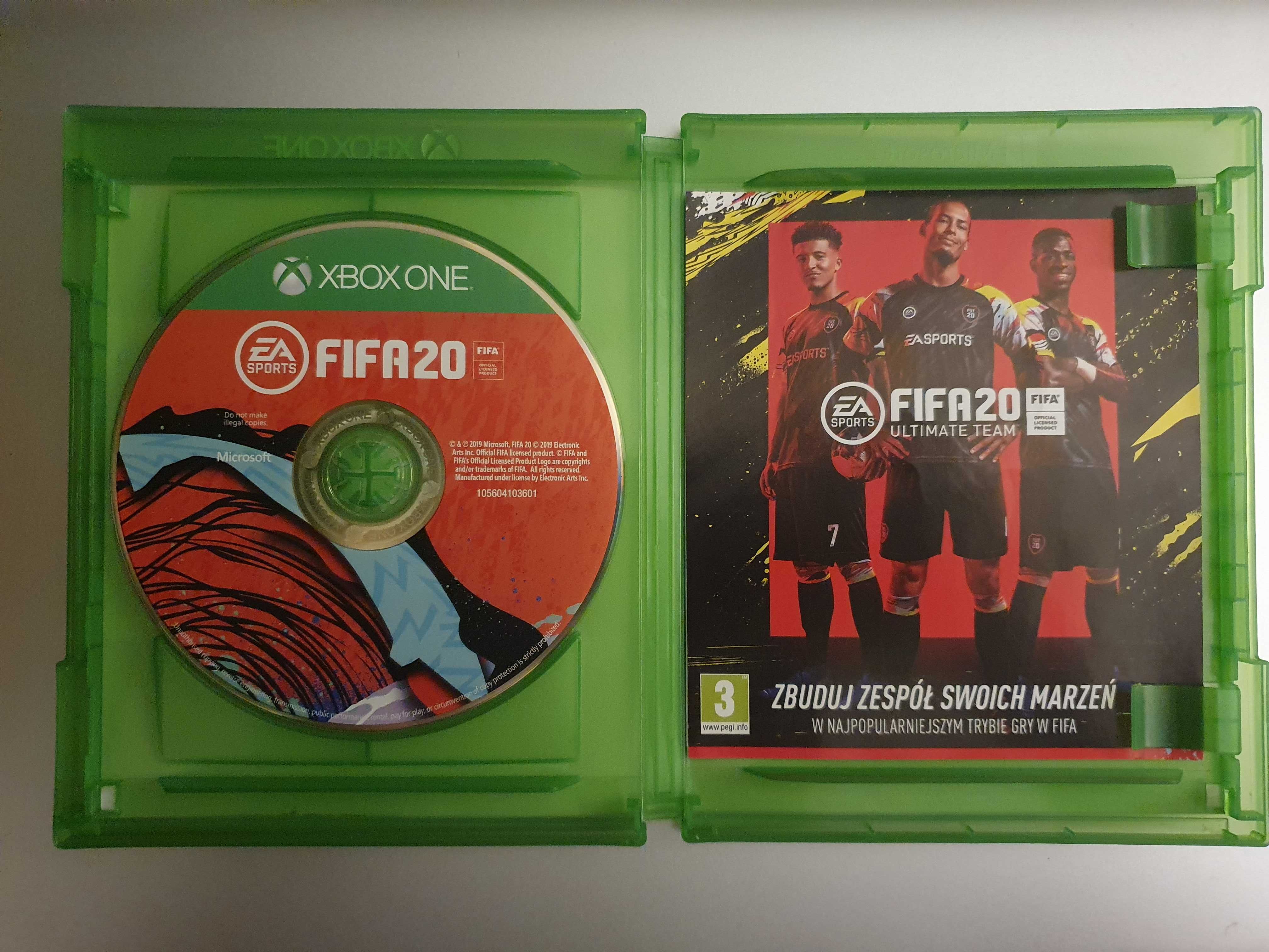 Fifa20 Fifa 20 gra XboxOne Xbox One