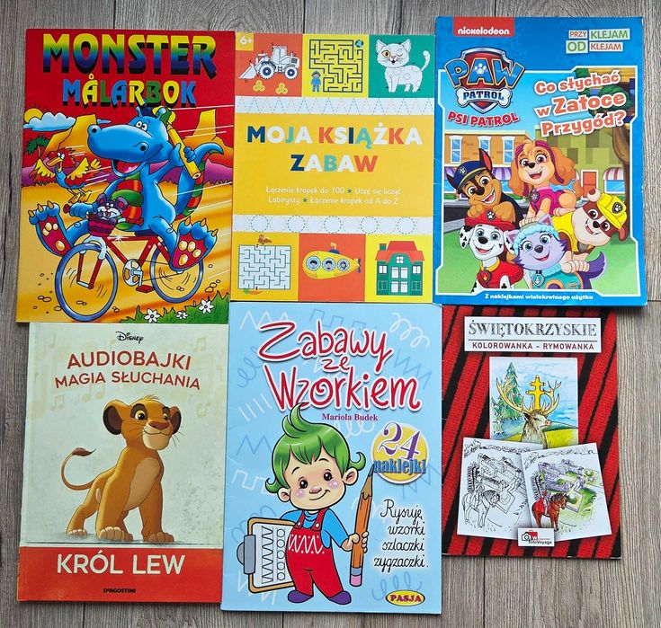 Kolorowanki książeczki dla chłopca Psi Patrol Król lew Monster