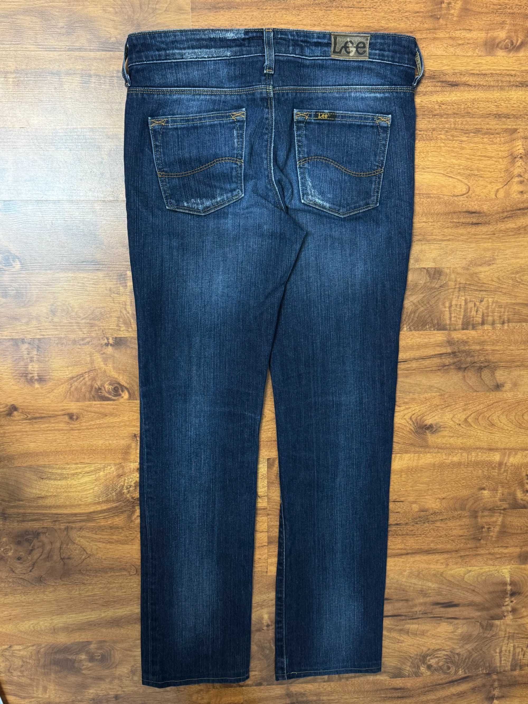Spodnie jeansowe proste straight jeansy rice Lee rozmiar W26 L33 S