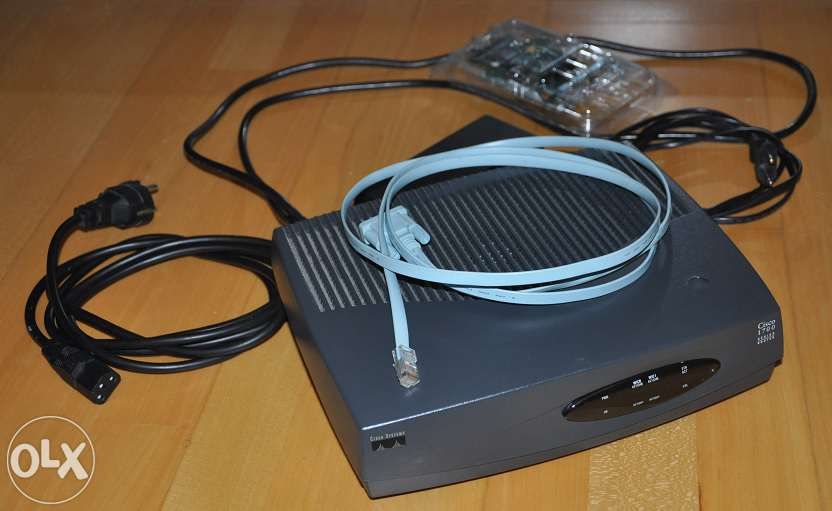 Router cisco 1721 + wic adsl + wic isdn - LAB CCNA