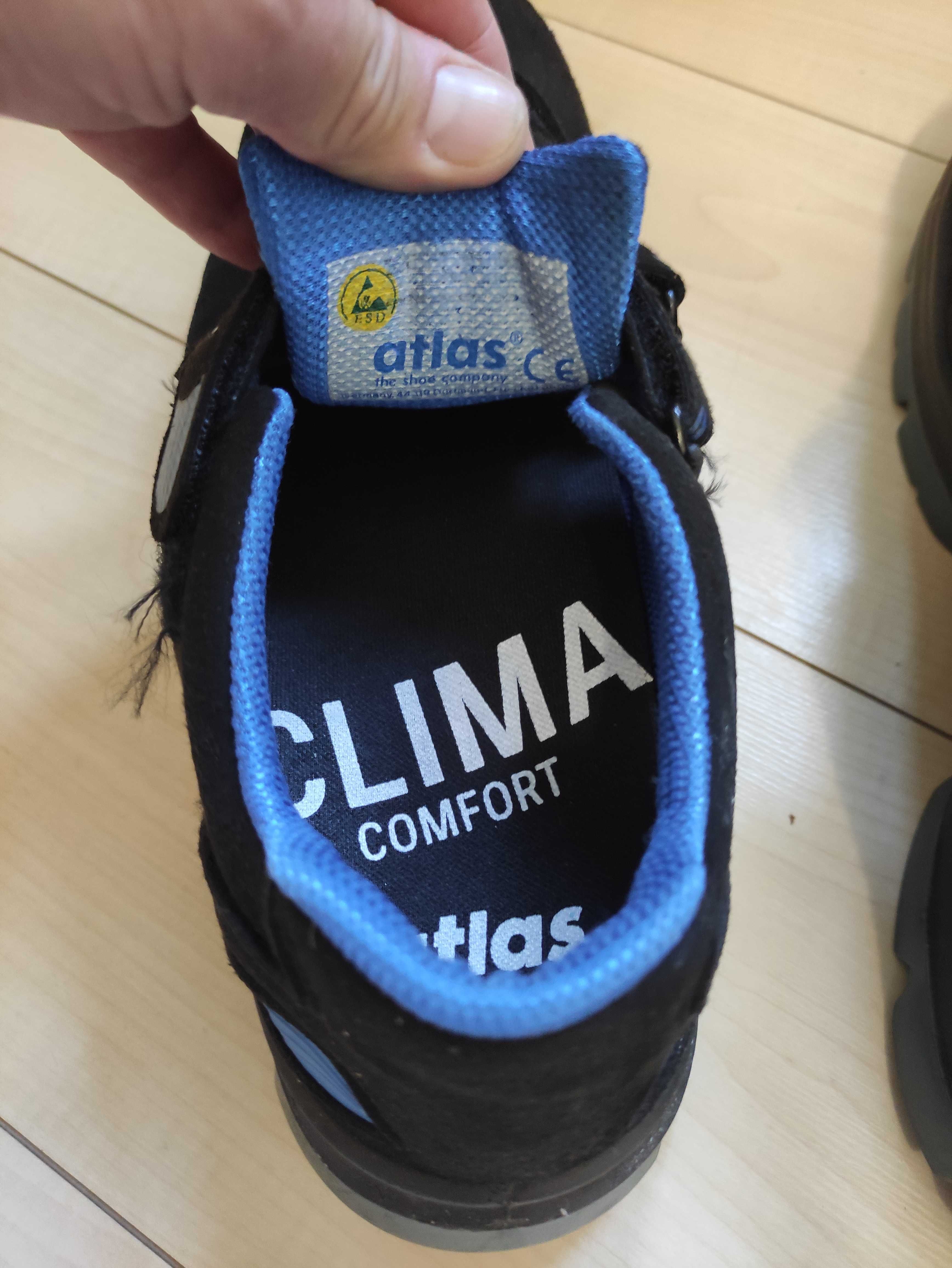 Męskie buty robocze Atlas ESD TX 360 S1 SRC r. 45 29 cm bdb