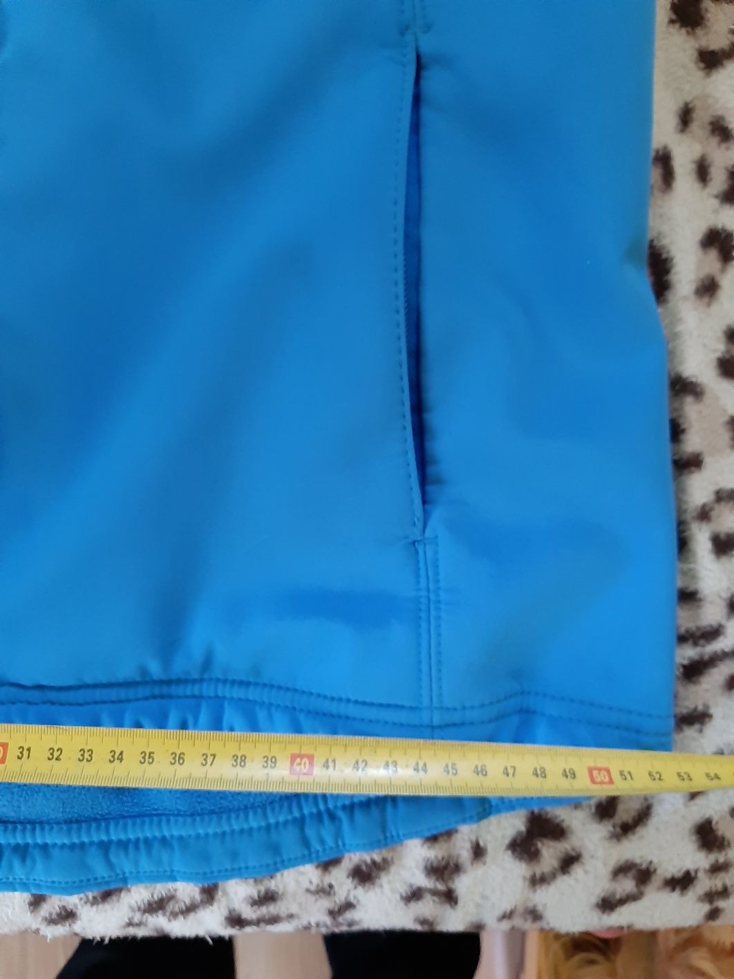 Kurtka typu softshell r. L damska błękitna