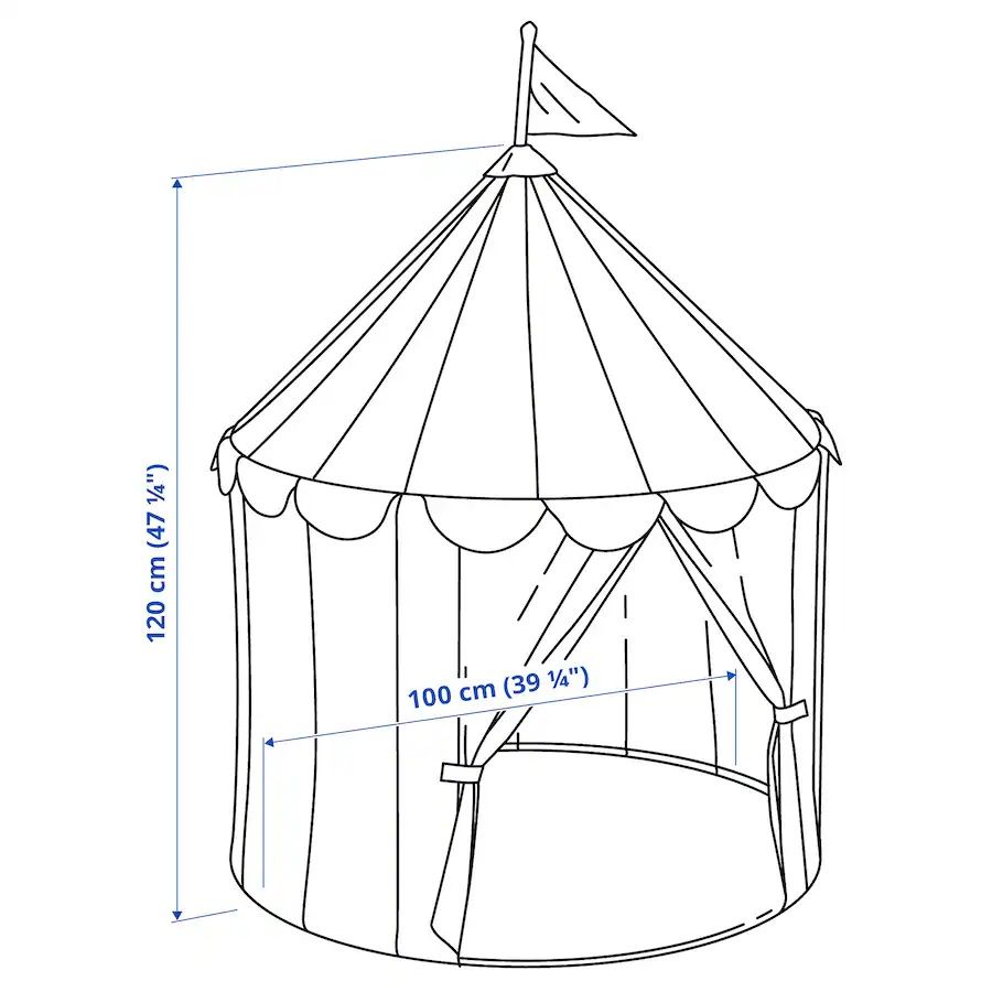 Tenda de brincar ikea