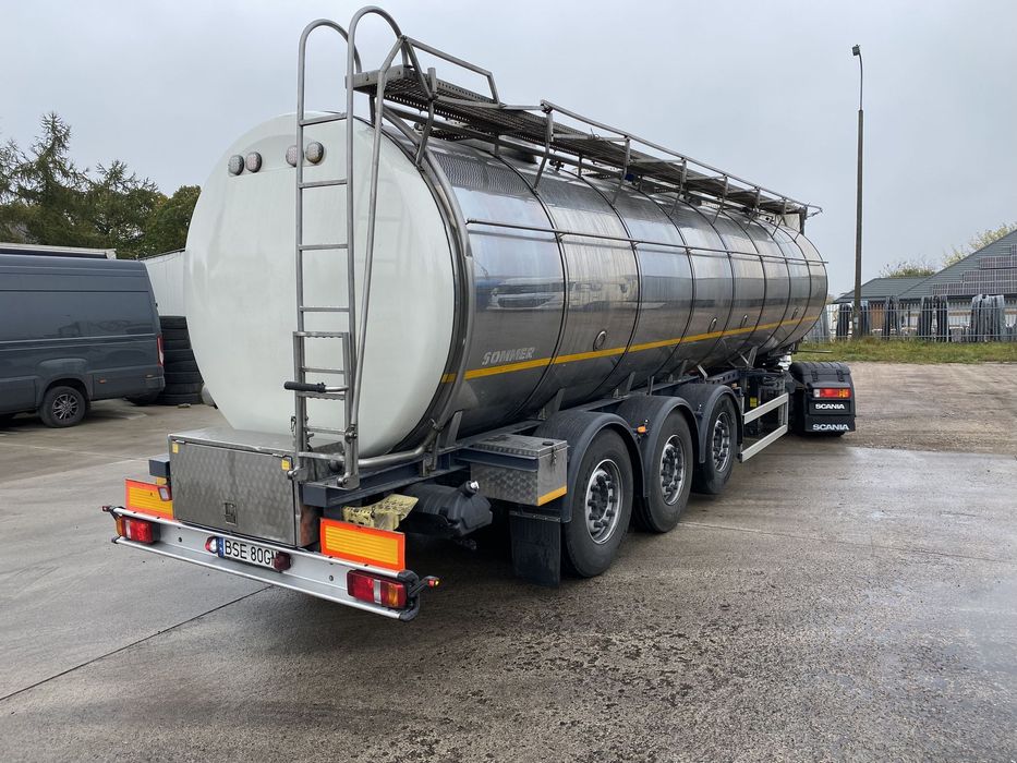 Sommer Spożywcza, mleko, Pro-Wam  Cysterna spożywcza Pro-Wam