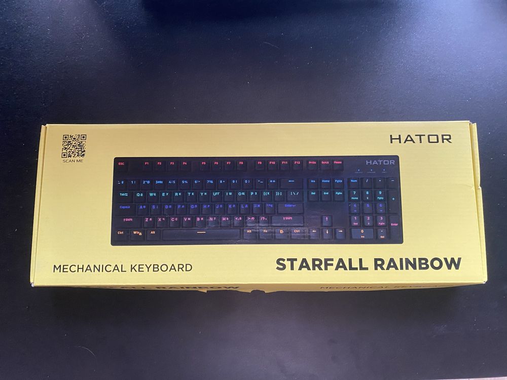 Клавіатура Hator Starfall Rainbow