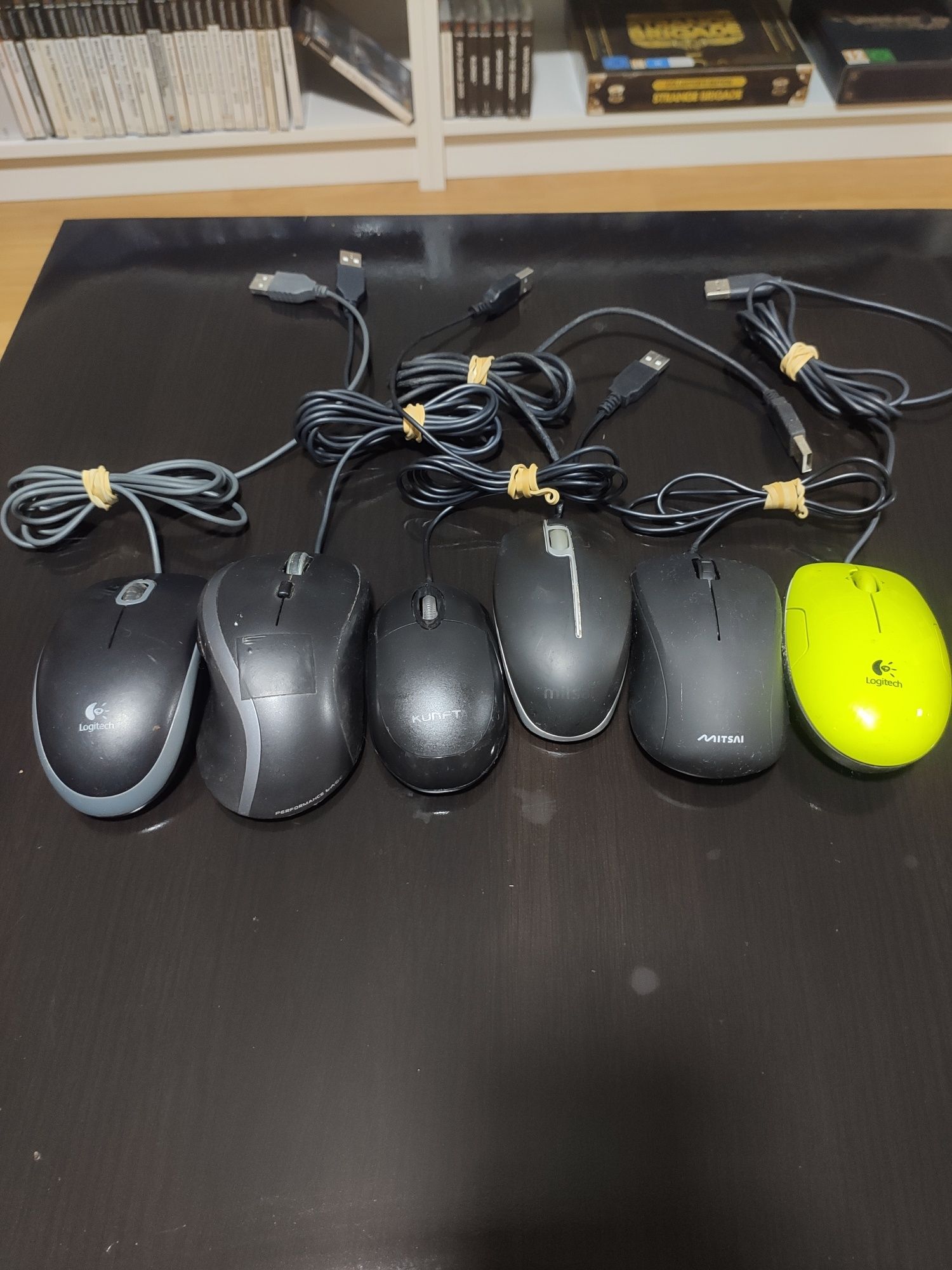 6 ratos para computador (valor total)