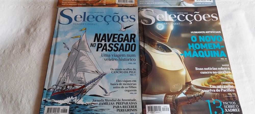 Revistas das selecções do ano de2006/2011/2023/2024/2025