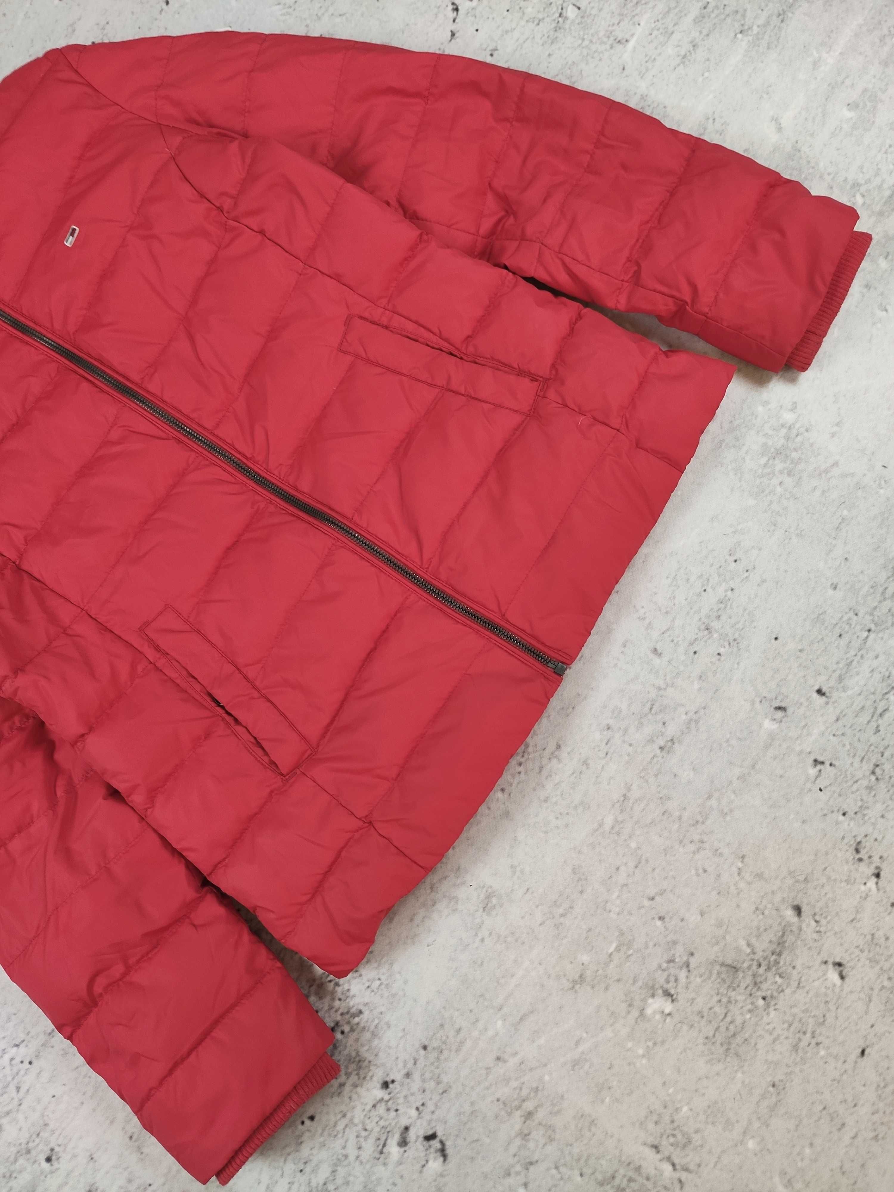 Kurtka zimowa Tommy Hilfiger pikowana damska puchowa r. L