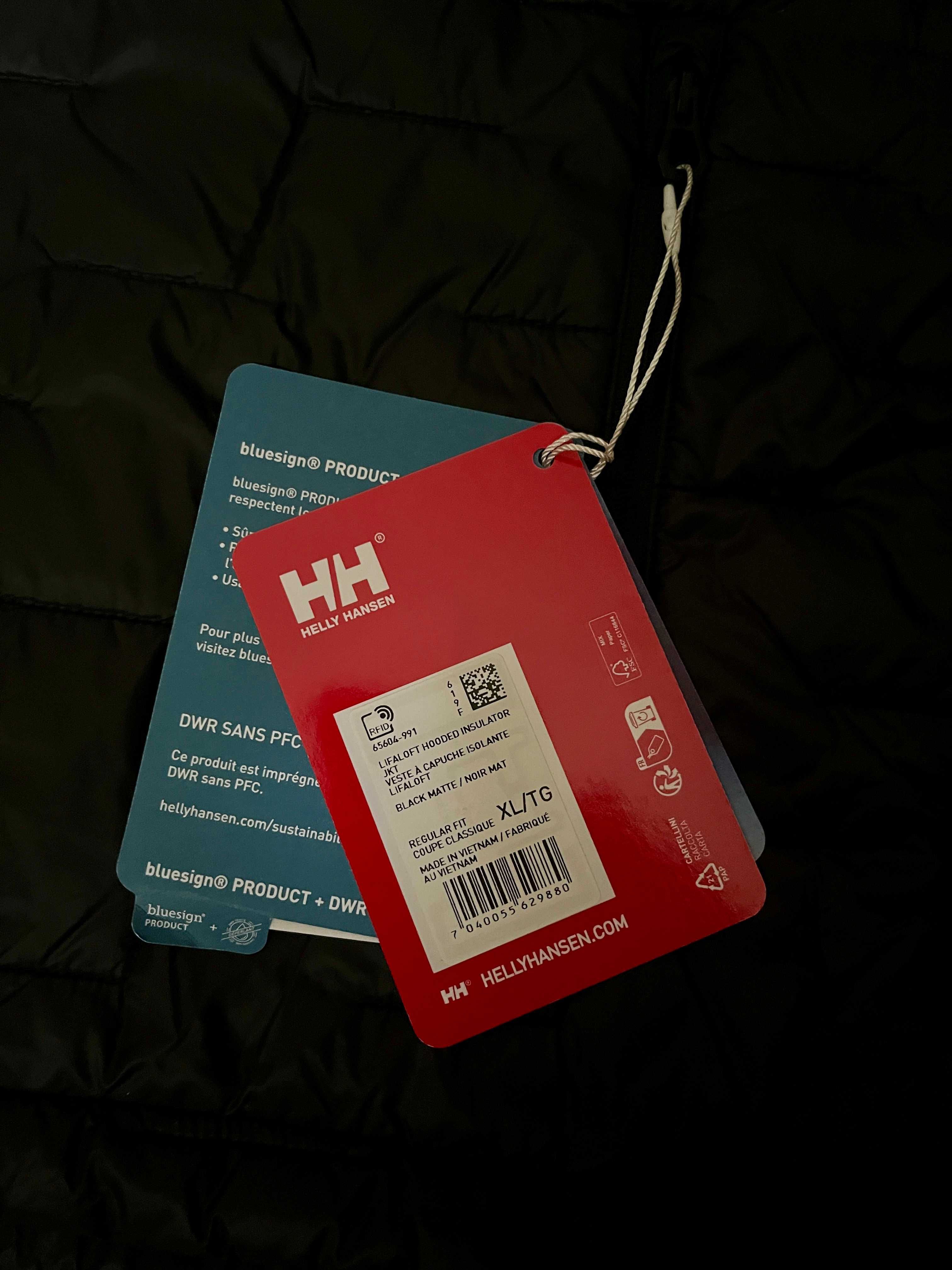 Nowa kurtka męska Helly Hansen - LifaLoft Hooded Insulator roz.XL