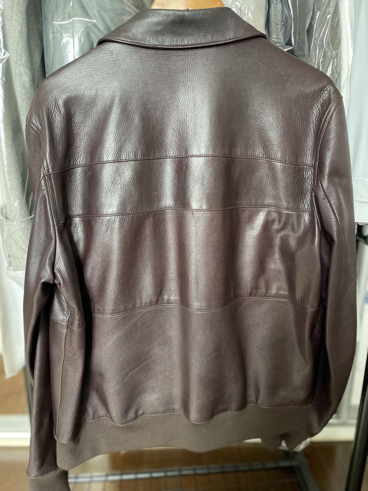 Куртка шкіряна Salvatore Ferragamo