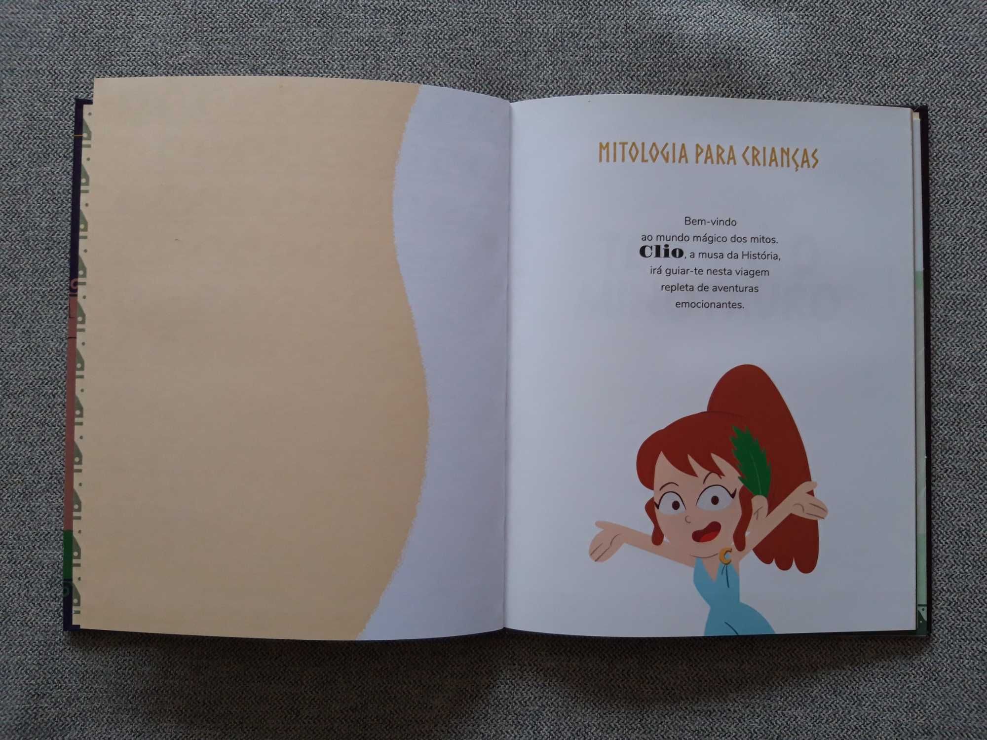 Livro "Teseu e o Minotauro"
