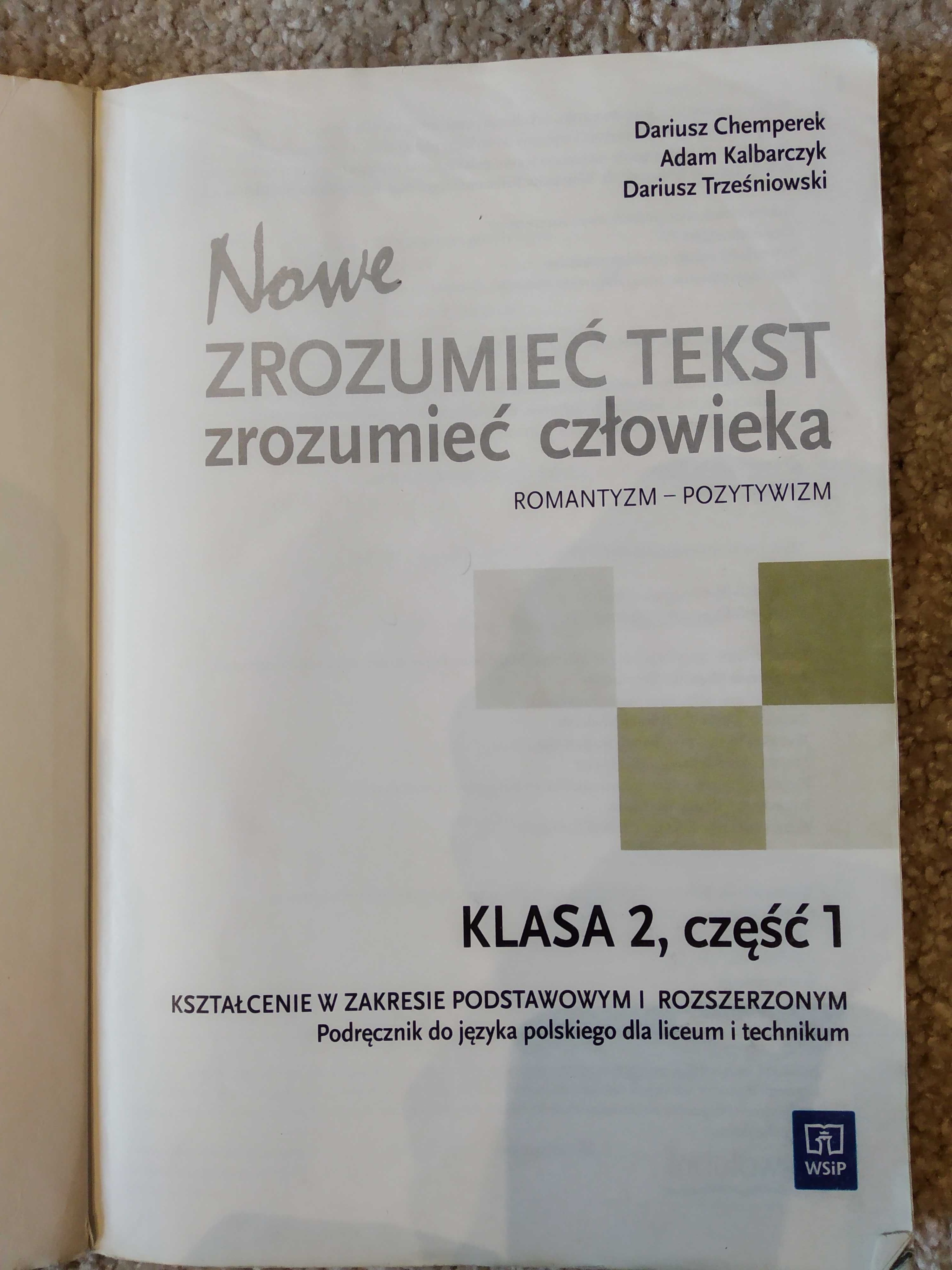 Nowe zrozumieć tekst zrozumieć człowieka 2.1