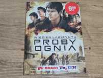 Więzień labiryntu Próby ognia - film DVD z książką Nowy! Folia.