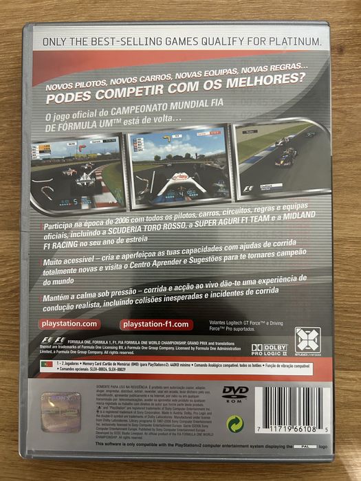 Formula 1 06 Platinum / Ps2