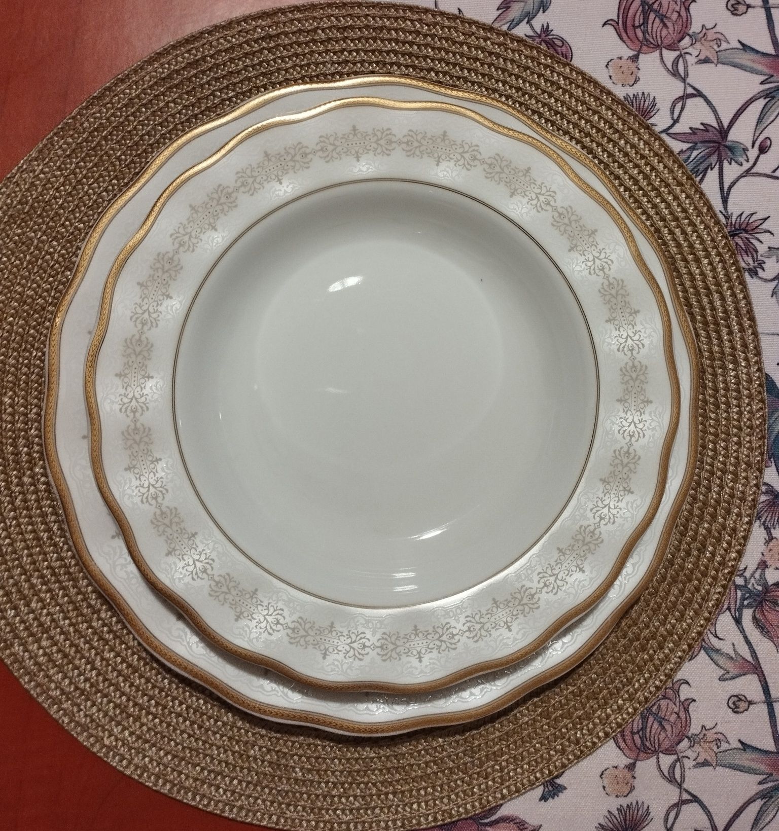 Serwis obiadowy porcelanowy