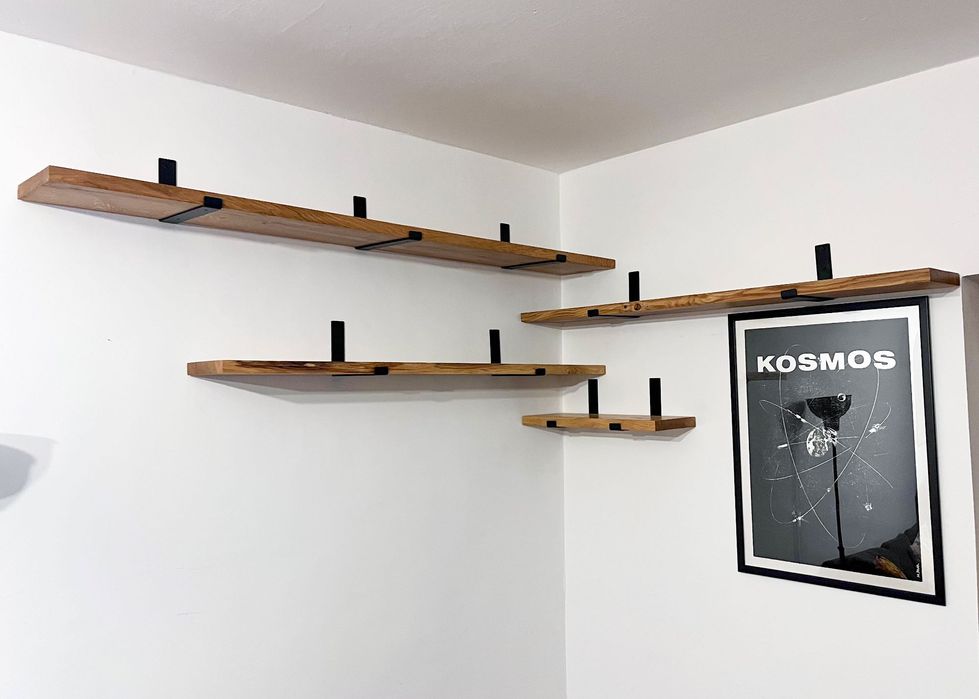 Półki klejonki blaty na zamówienie wymiar dąb jesion buk